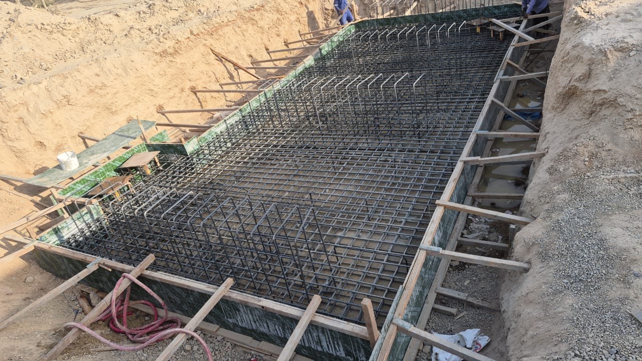 Reinforcement cage to a deep foundation
