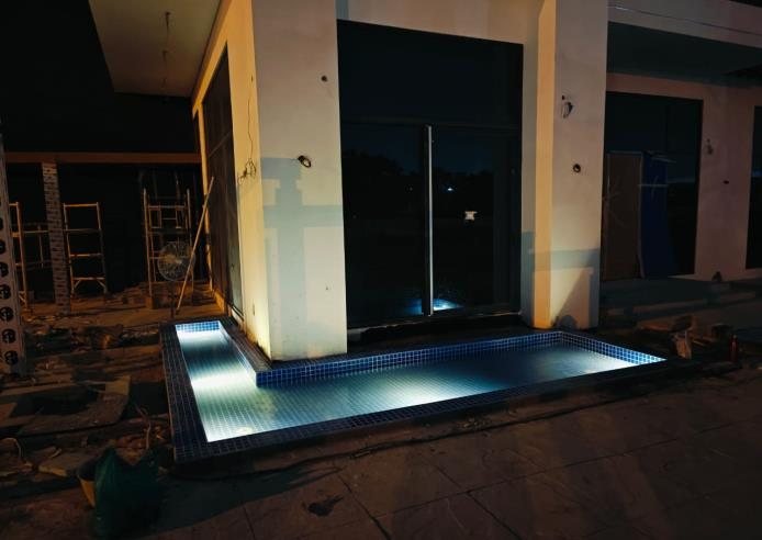 Commercial interior in progress
