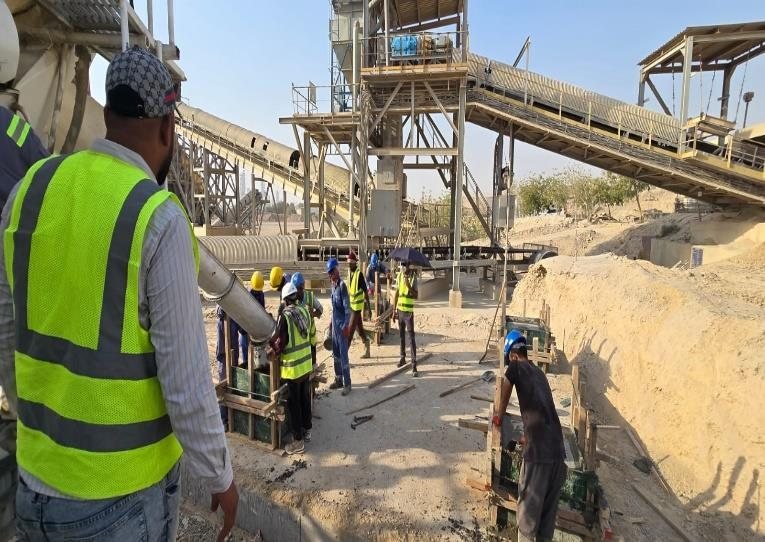 Crusher plant structure